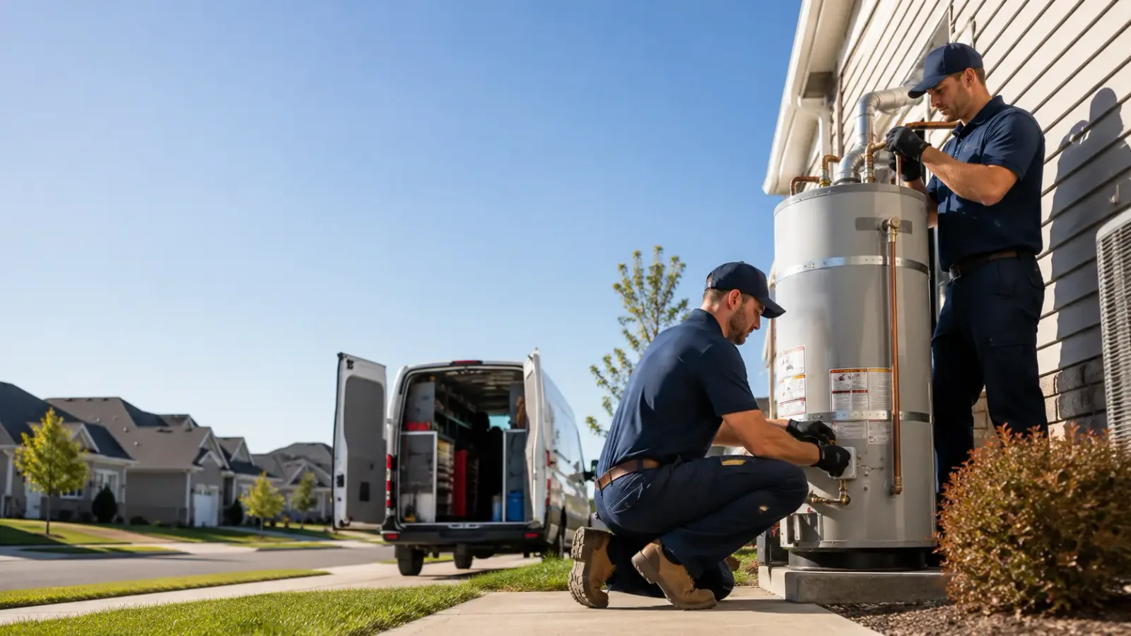 Water Heater Installation in Placedo, TX